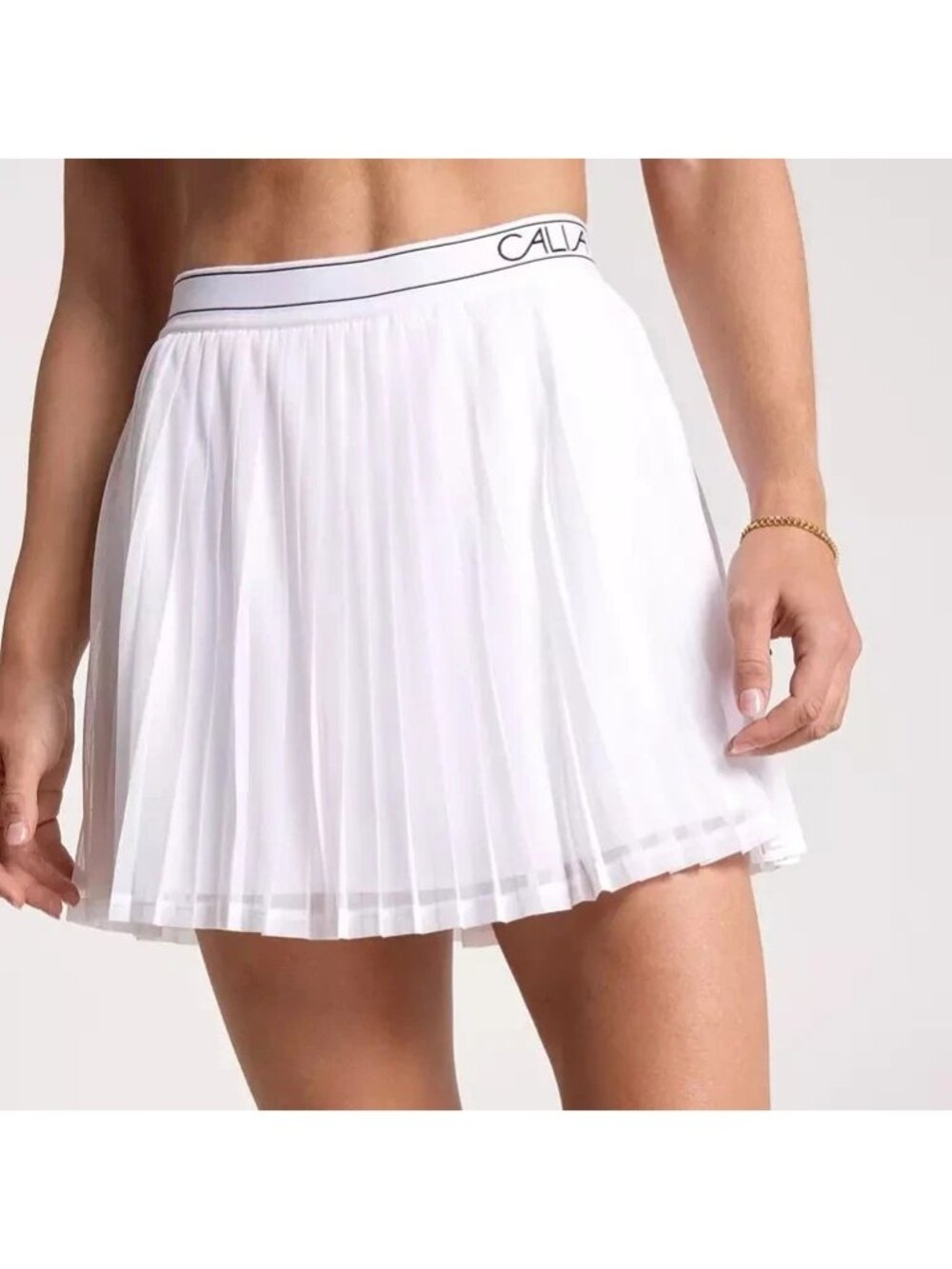 CALIA Court Collection Skort Medium Pleated Mesh High Rise Pull On Tennis NEW